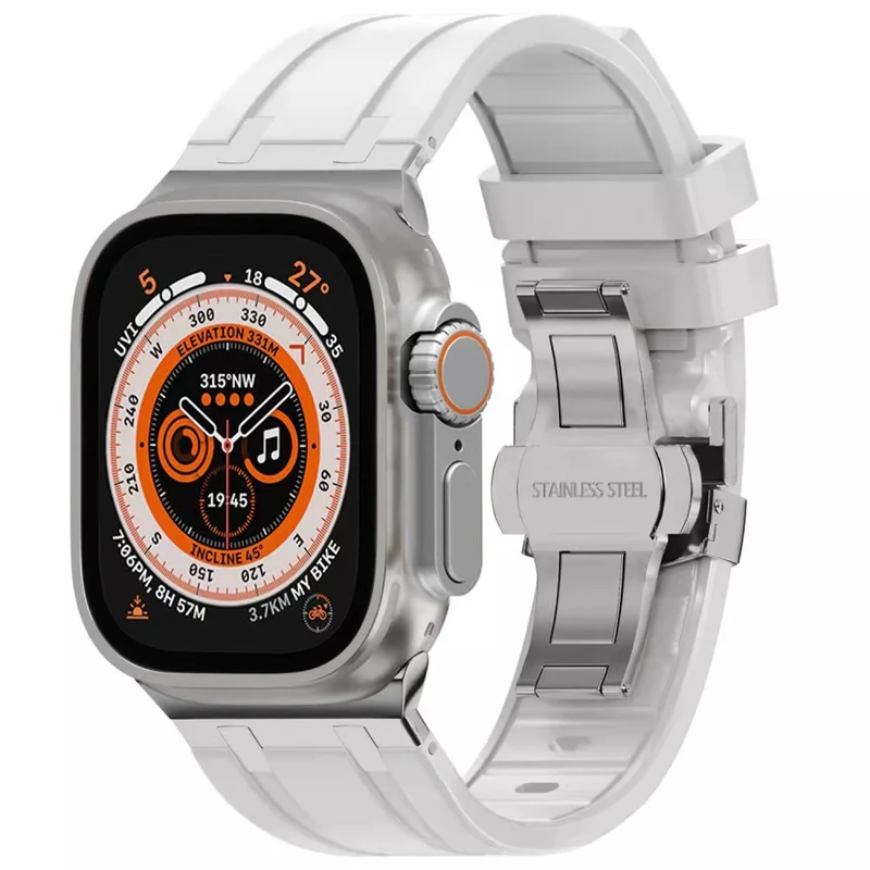 Auffallend schönes Apple Smartwatch Silikon Universel Armband