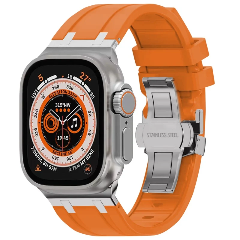 Auffallend schönes Apple Smartwatch Silikon Universel Armband