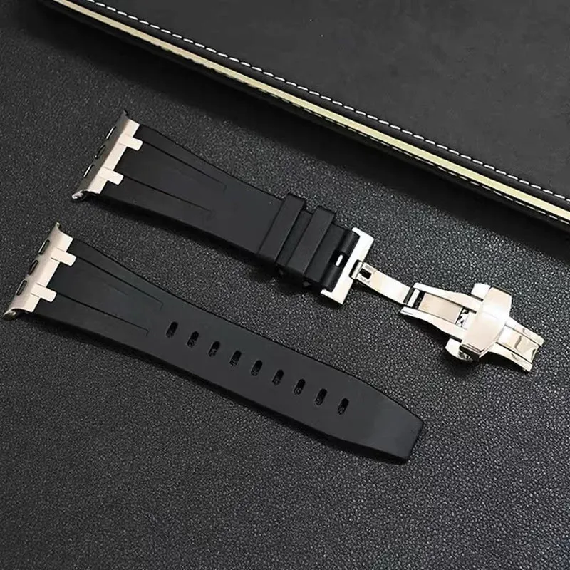 Auffallend schönes Apple Smartwatch Silikon Universel Armband