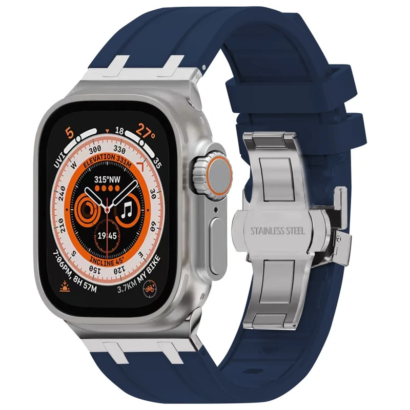 Auffallend schönes Apple Smartwatch Silikon Universel Armband