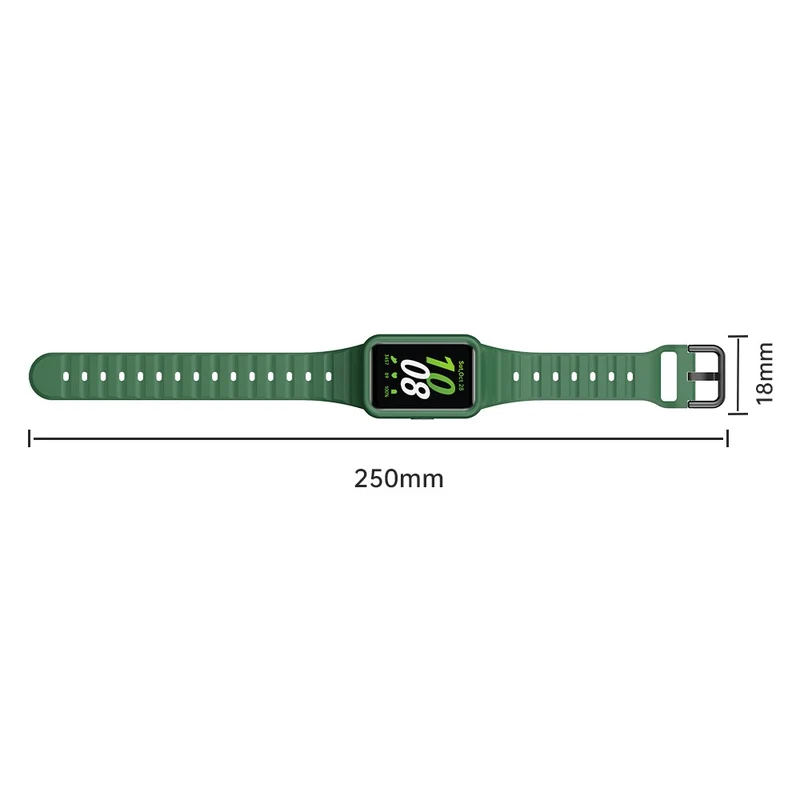 Sehr gutes Samsung Galaxy Fit 3 Silikonarmband