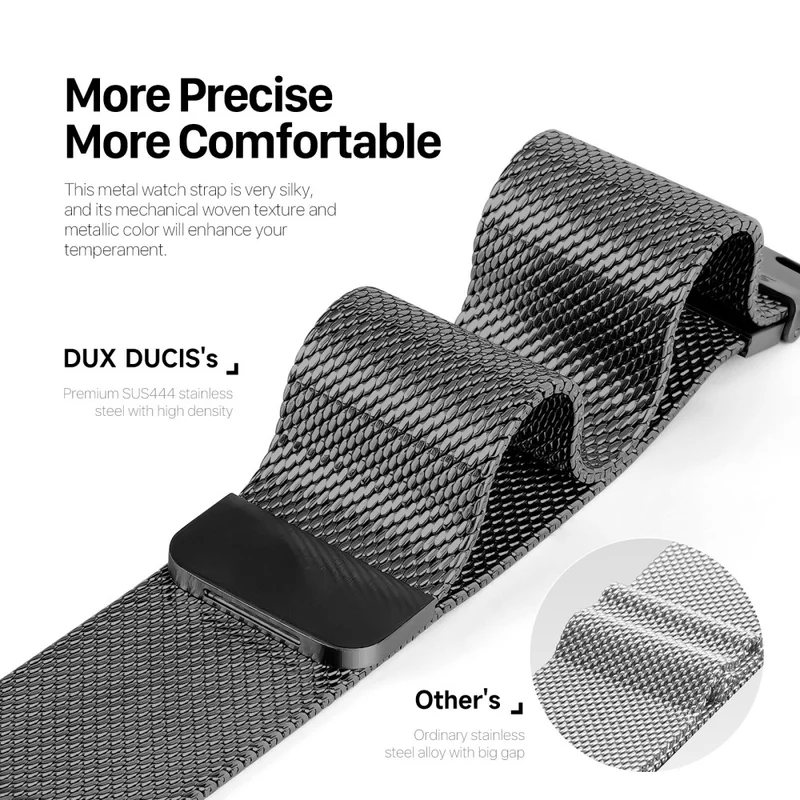 Mega zuverlässiges Apple Smartwatch Metall-Universalarmband