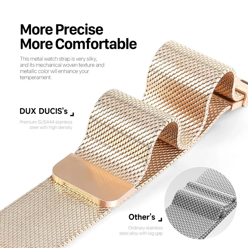 Mega zuverlässiges Apple Smartwatch Metall-Universalarmband