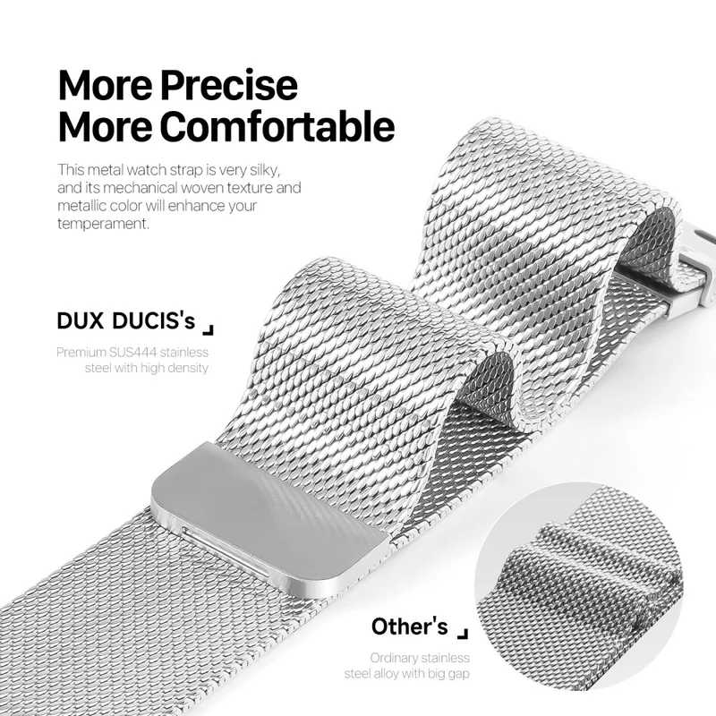Mega zuverlässiges Apple Smartwatch Metall-Universalarmband