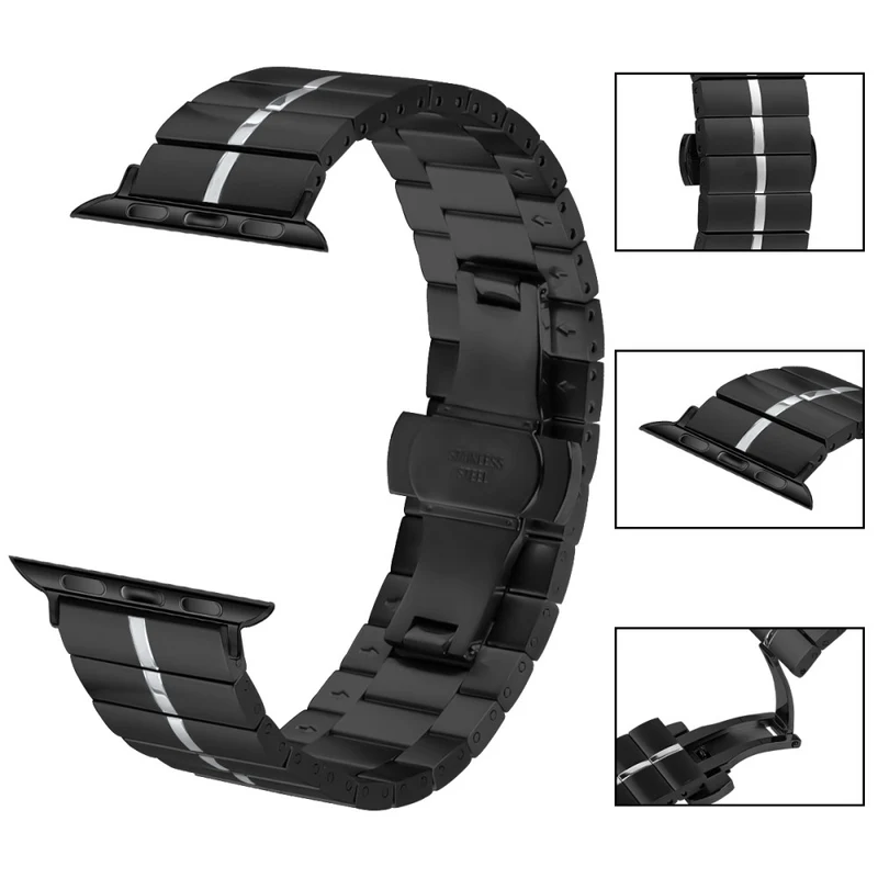 Sehr elegantes Apple Smartwatch Metall-Universalarmband