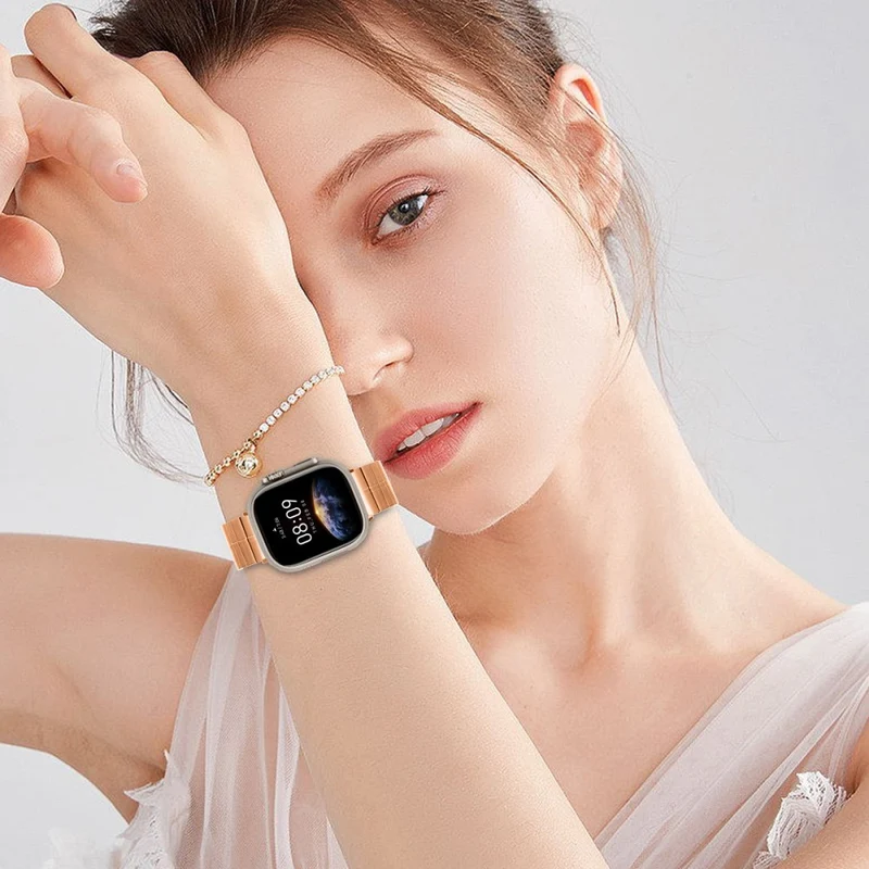 Sehr elegantes Apple Smartwatch Metall-Universalarmband