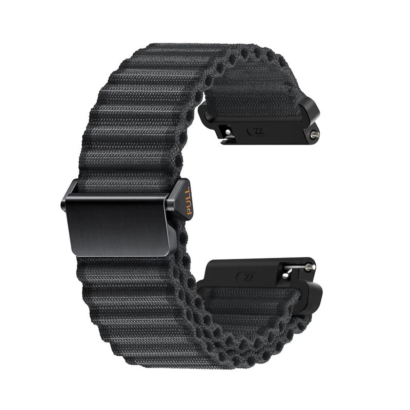 Suunto Core 2 Outdoor Nylonarmband (Schwarz)