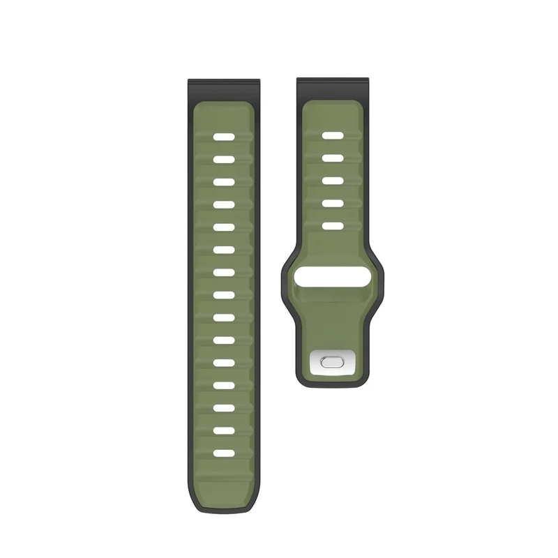 Suunto Core 2 Outdoor Duo Silikonarmband (Grün/Schwarz)