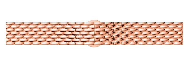 Oppo Watch X3 Drachen Stahlarmband (Roségold)