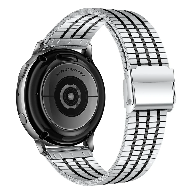 Suunto Core 2 Feines Stahlarmband (Silber/Schwarz)