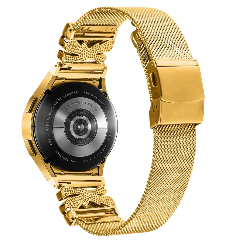 Super robustes Samsung Smartwatch Metall-Universalarmband