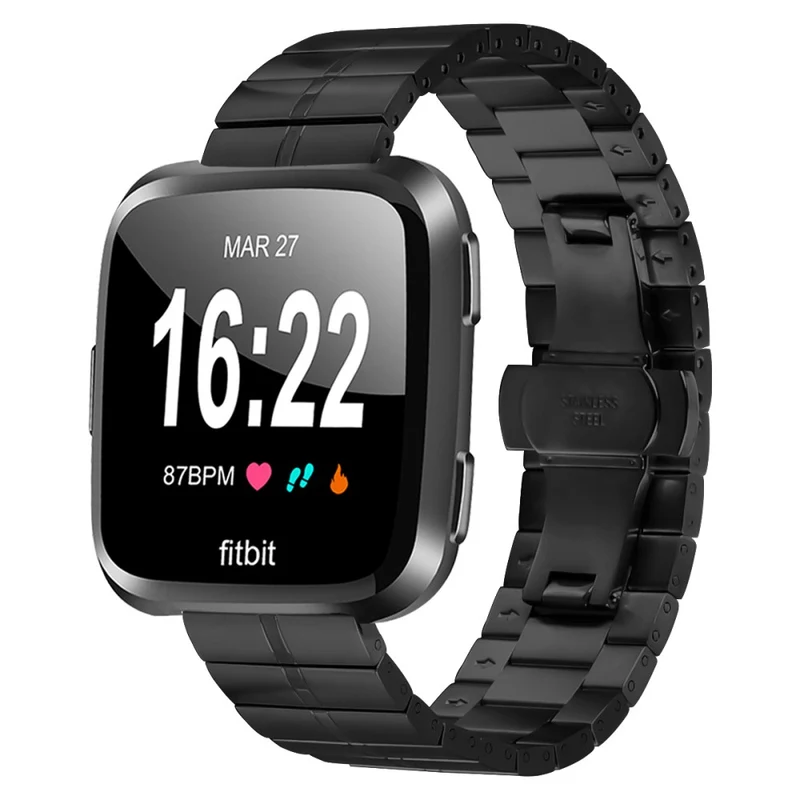 Auffallend schönes Fitbit Smartwatch Metall-Universalarmband