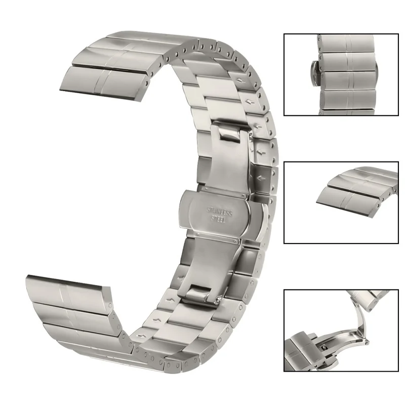 Auffallend schönes Fitbit Smartwatch Metall-Universalarmband