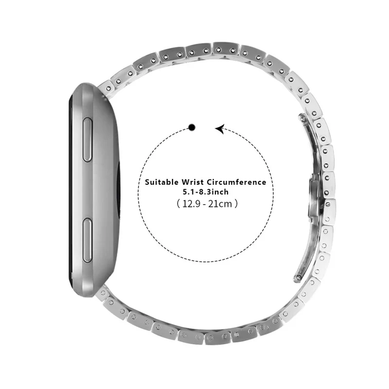 Absolut gutes Fitbit Smartwatch Metall-Universalarmband