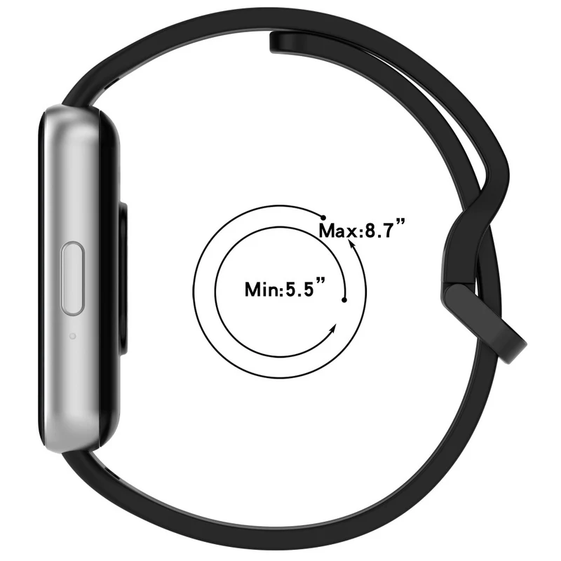 Sehr schönes Samsung Galaxy Fit 3 Silikonarmband