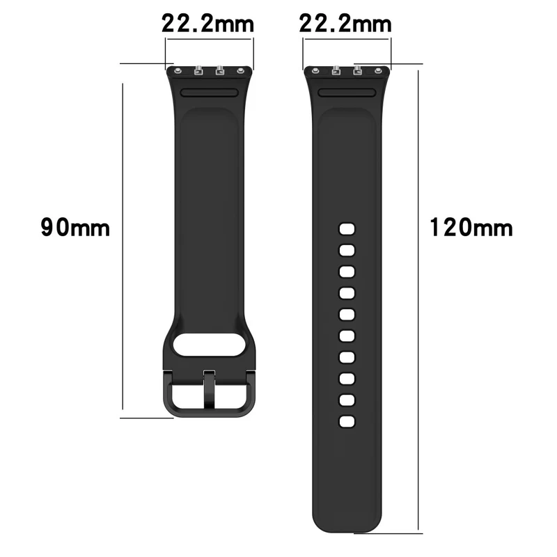 Sehr schönes Samsung Galaxy Fit 3 Silikonarmband