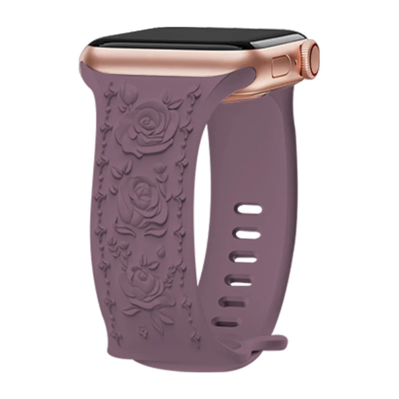 Auffallend süßes Apple Smartwatch Silikon Universel Armband