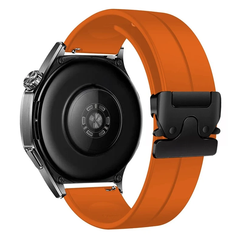 Suunto Core 2 Silikonarmband mit P-Schnalle (Orange)