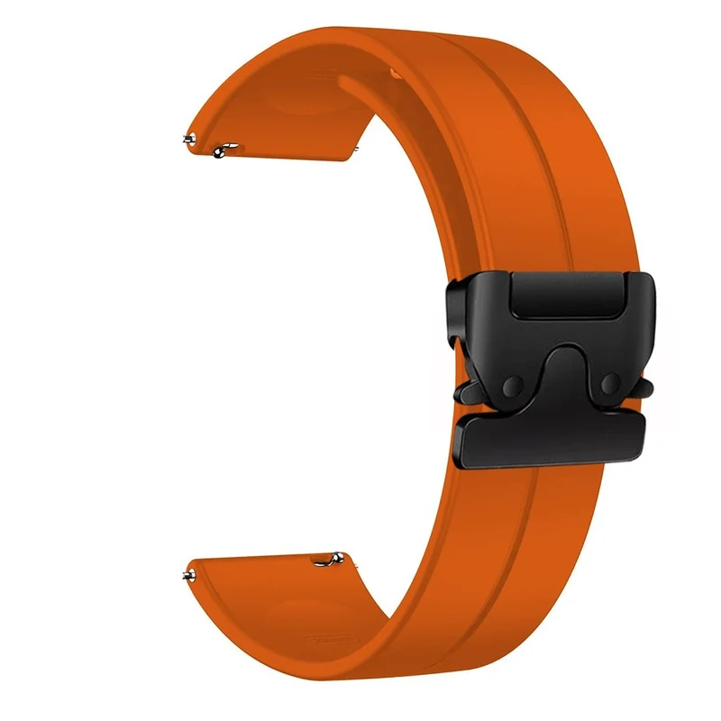 Suunto Core 2 Silikonarmband mit P-Schnalle (Orange)