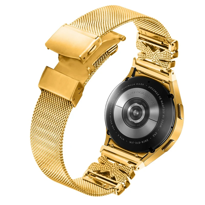 Super stylisches Samsung Smartwatch Metall-Universalarmband