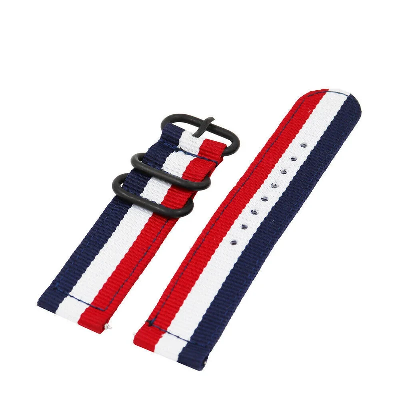 Suunto Core 2 Schnallen-Nylonarmband (Dreifarbig)