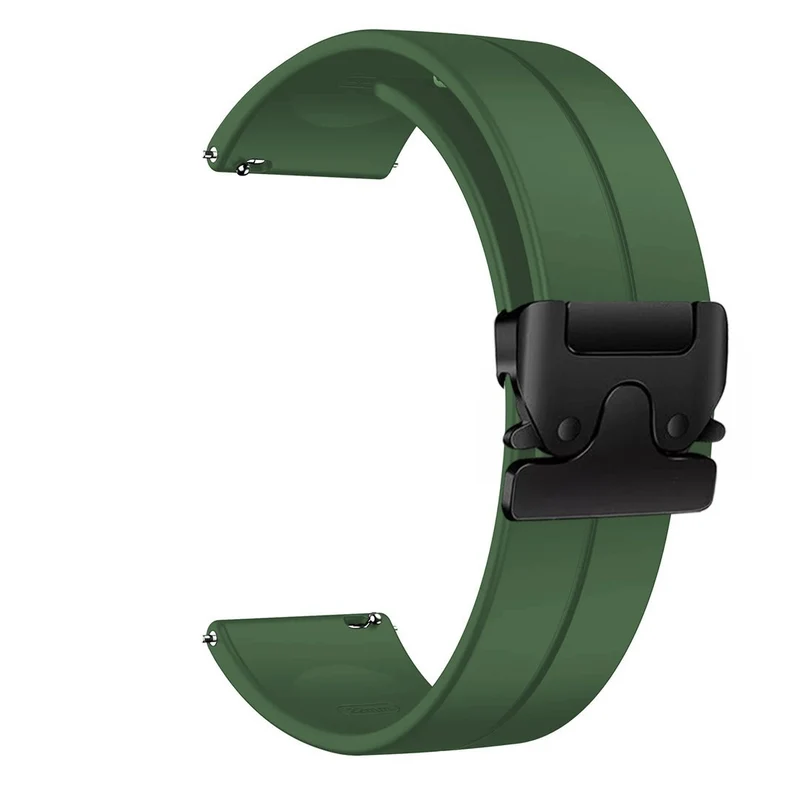 Suunto Core 2 Silikonarmband mit P-Schnalle (Grün)