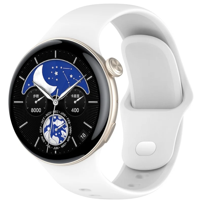 Auffallend prächtiges Vivo Watch 3 Silikonarmband