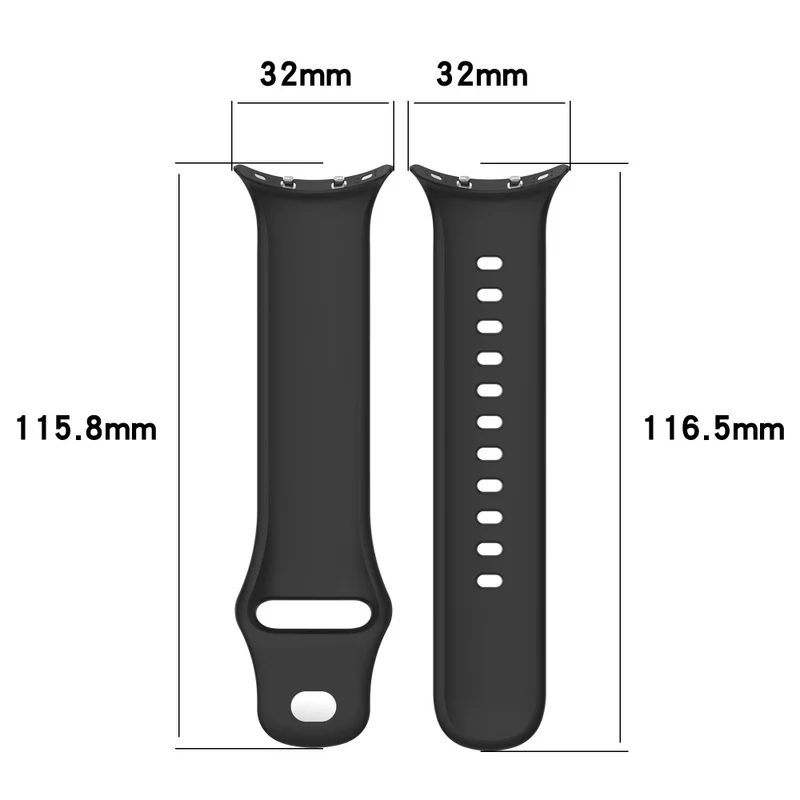 Auffallend prächtiges Vivo Watch 3 Silikonarmband