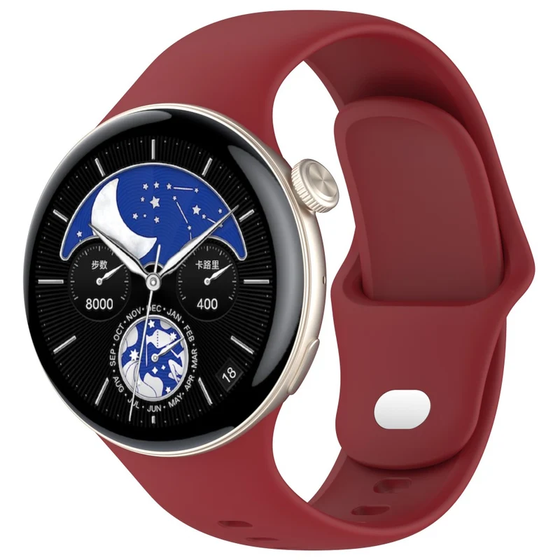 Auffallend prächtiges Vivo Watch 3 Silikonarmband