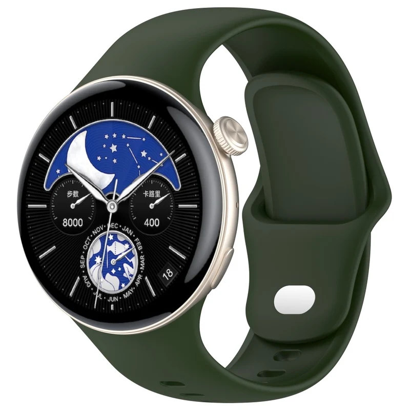 Auffallend prächtiges Vivo Watch 3 Silikonarmband