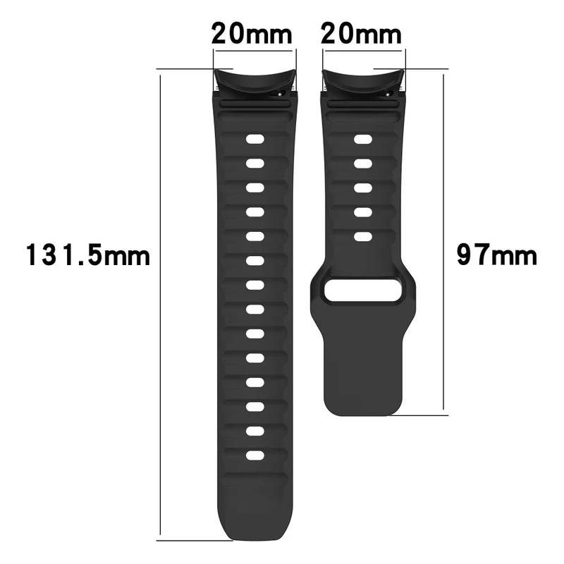 Wunderschönes Samsung Smartwatch Silikon Universel Armband