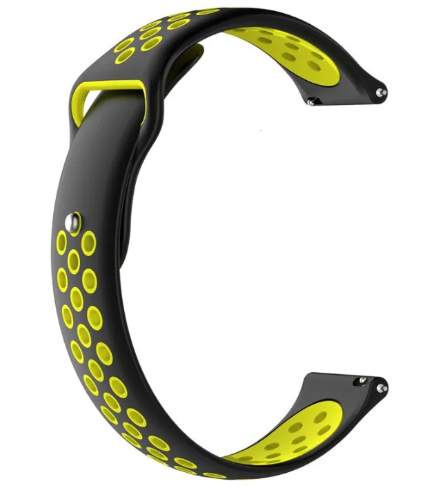 Oppo Watch X3 Sportarmband (Schwarz/Gelb)