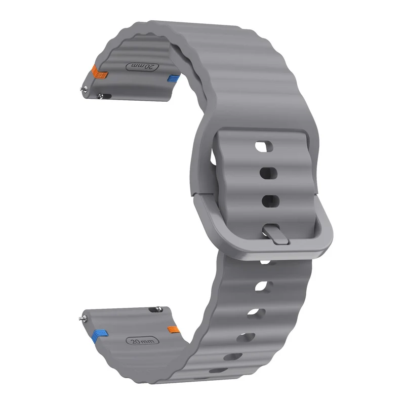 Suunto Core 2 Wave Silikonarmband (Dunkelgrau)