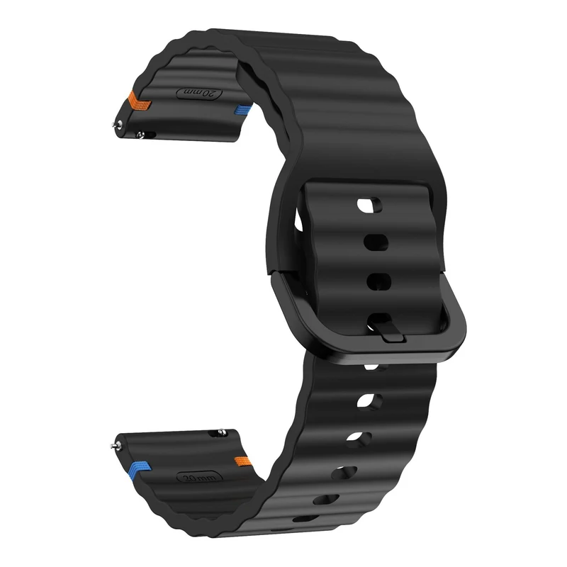 Suunto Core 2 Wave Silikonarmband (Schwarz)