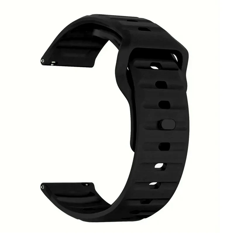 Suunto Core 2 Outdoor Silikonarmband (Schwarz)