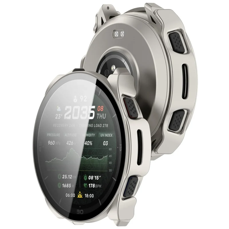 Amazfit Cheetah 2 Ultra PC-Hülle mit Glas (Titan)