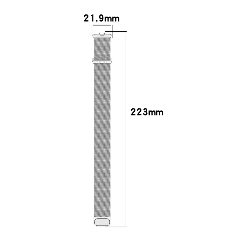 Absolut angenehmer Samsung Galaxy Fit 3 Metallriemen