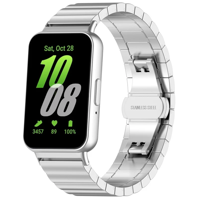 Bemerkenswert ordentliches Samsung Galaxy Fit 3 Metallarmband
