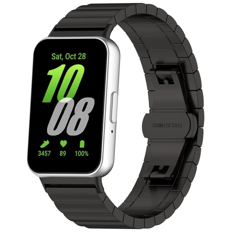 Bemerkenswert ordentliches Samsung Galaxy Fit 3 Metallarmband