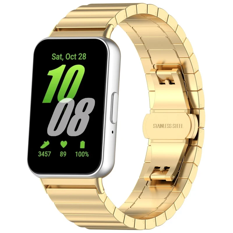 Bemerkenswert ordentliches Samsung Galaxy Fit 3 Metallarmband