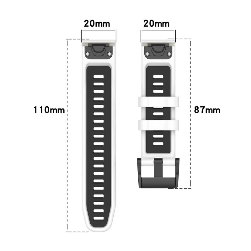 Fantastisches Garmin Smartwatch Silikon Universel Armband