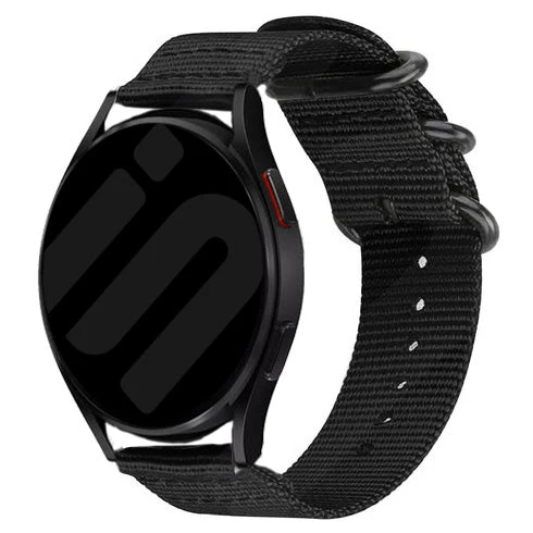 Suunto Core 2 Schnallen-Nylonarmband (Schwarz)