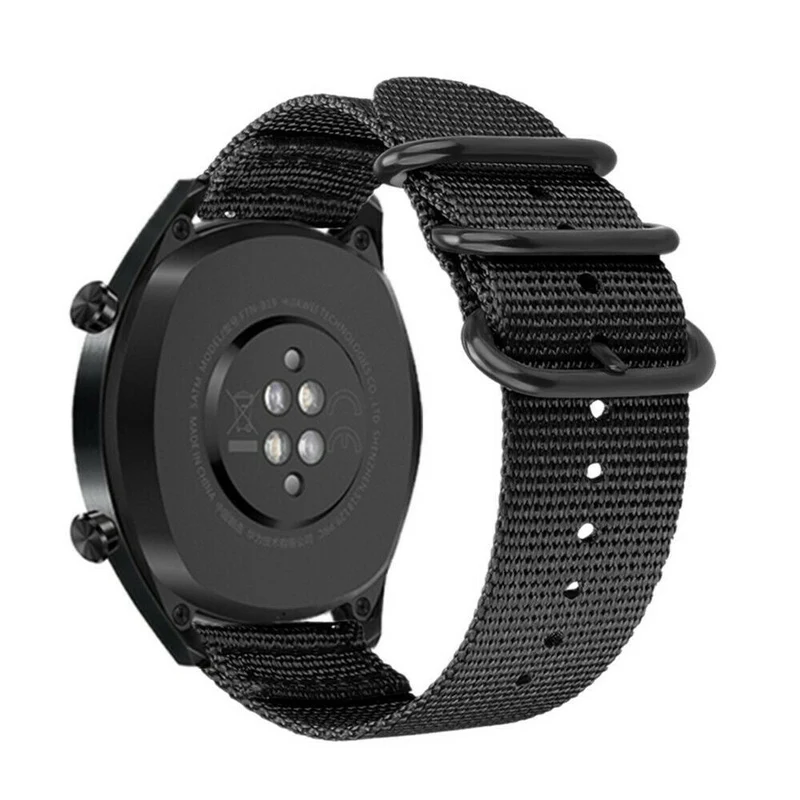 Suunto Core 2 Schnallen-Nylonarmband (Schwarz)