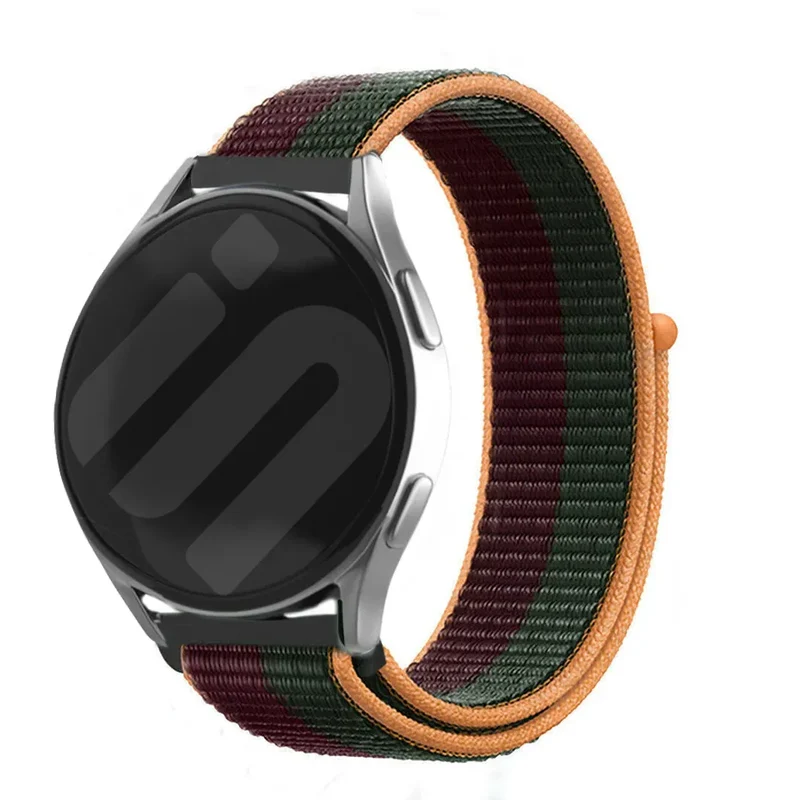 Oppo Watch X3 Nylonarmband (Dark Cherry)