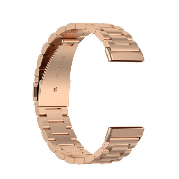 Fitbit Sense 2 Stahlarmband (Roségold)