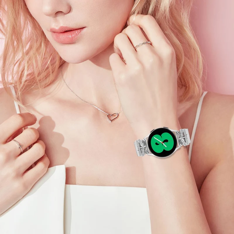 Absolut elegantes Garmin Vivomove 3 Metallarmband