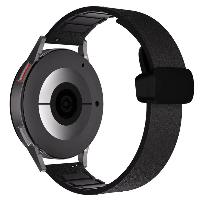 Suunto Core 2 D-Schnalle Lederarmband (Schwarz)