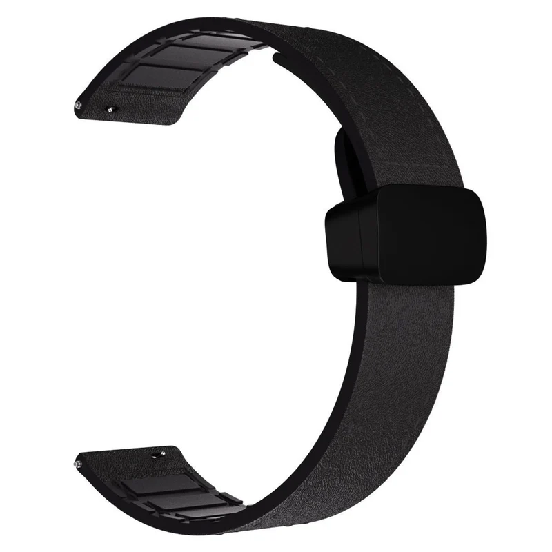 Suunto Core 2 D-Schnalle Lederarmband (Schwarz)