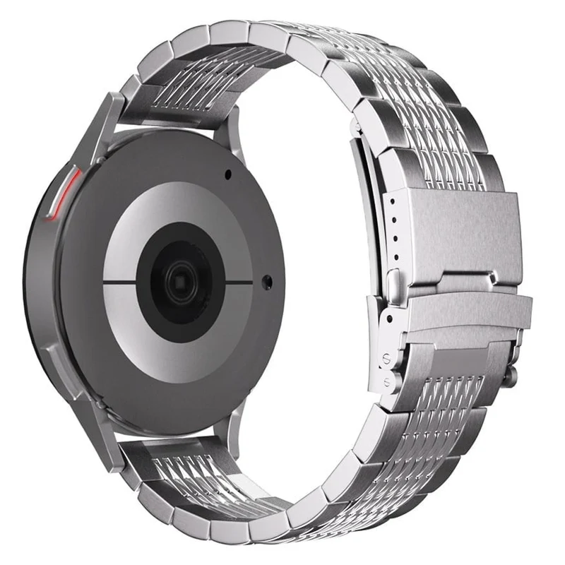 Suunto Core 2 Luxus Stahl-Gliederarmband (Silber)