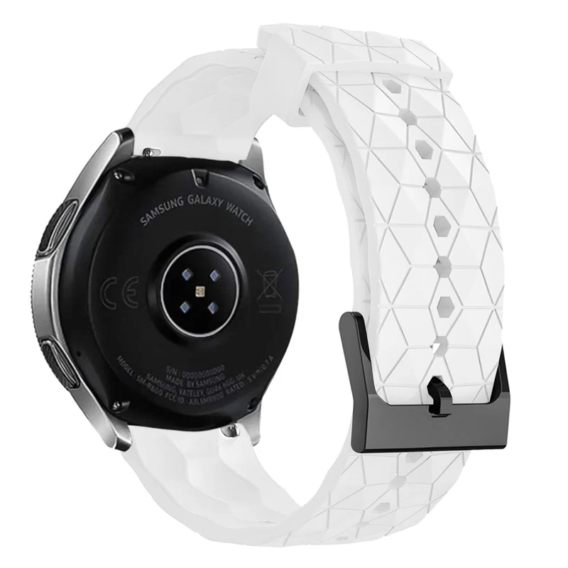 Suunto Core 2 'Hexagon' Silikonarmband (Weiß)